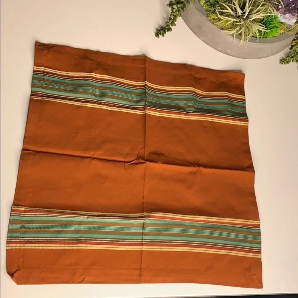 World Market Earth Tone Harvest Cloth Napkin set